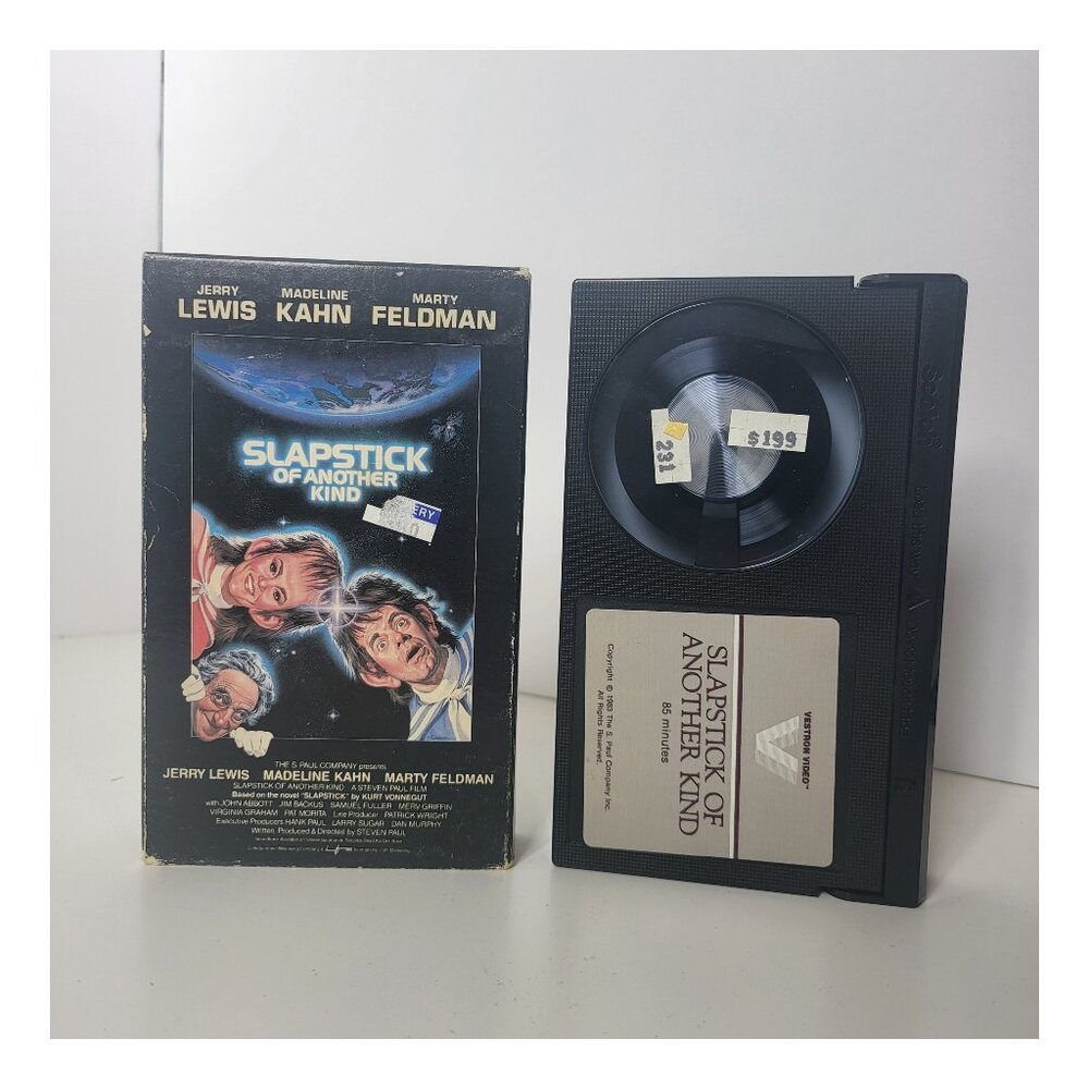 Slapstick of another kind BETA Tape Betamax (Not VHS) Jerry Lewis